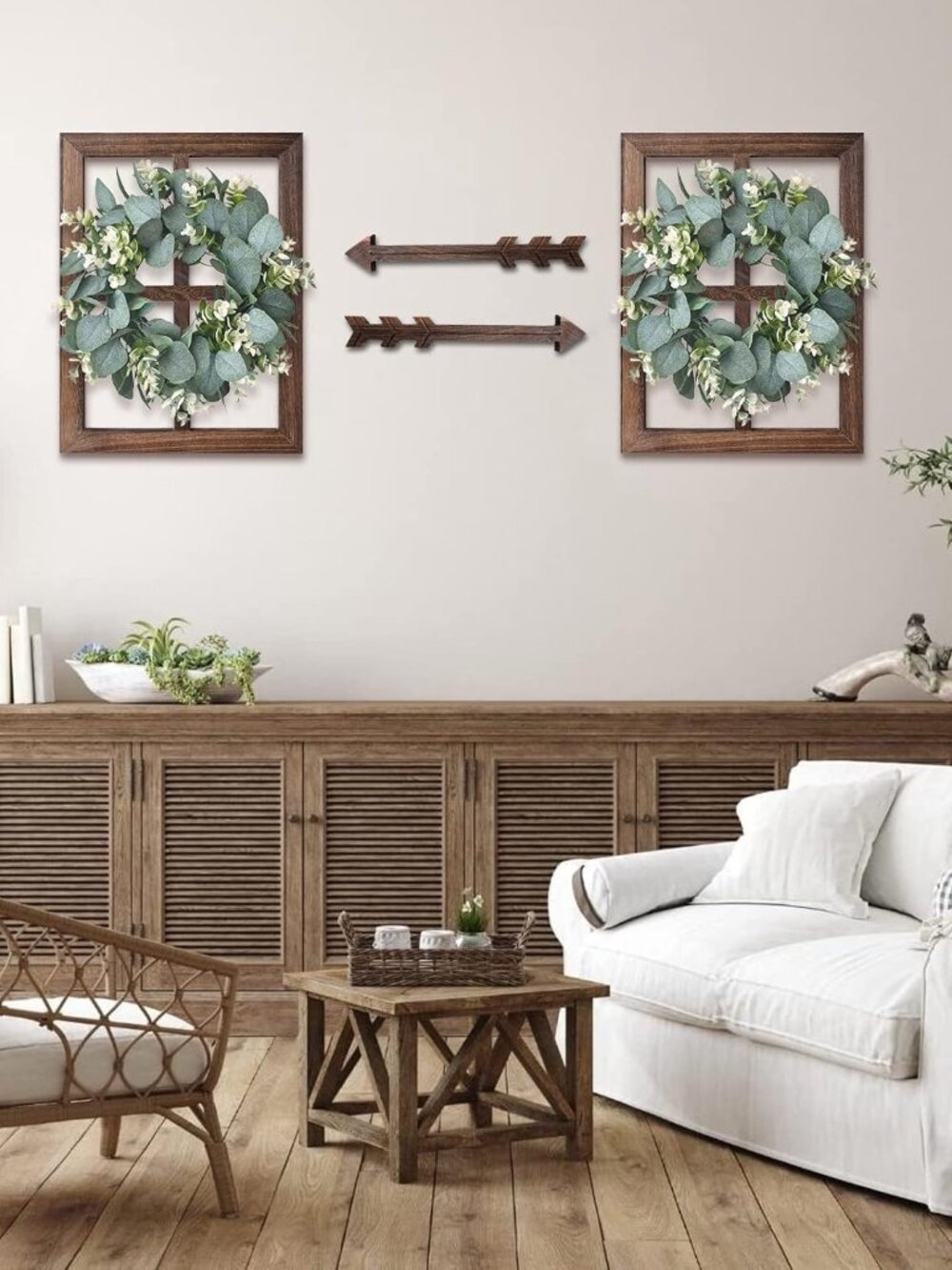Rustic Wood Window Frames - Picture 2 of 6